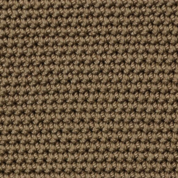 The Sak Women's Medium Brown Zip Closure Classic Crochet Shoulder Bag - Picture 7 of 7